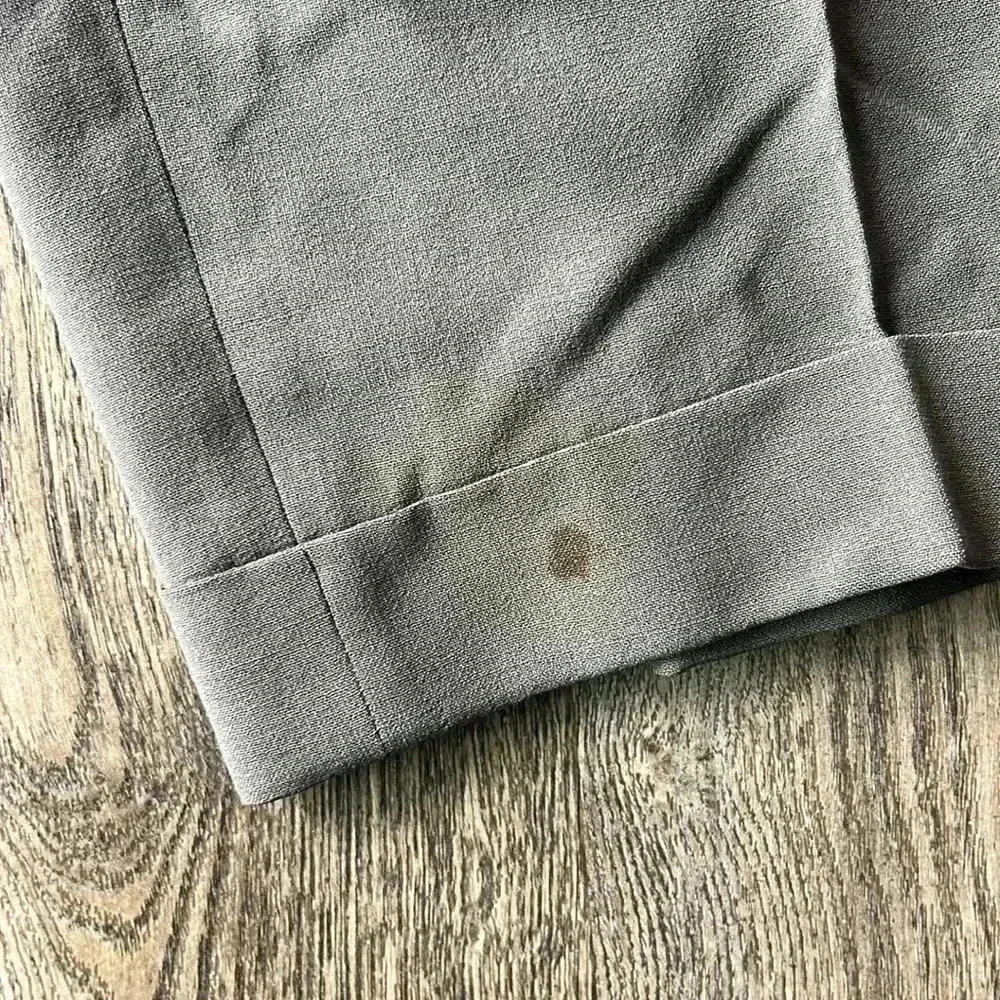 Hugo Boss Pants Gray Lopez Dress Pants Size 34 Office Work Slacks Virgin Wool